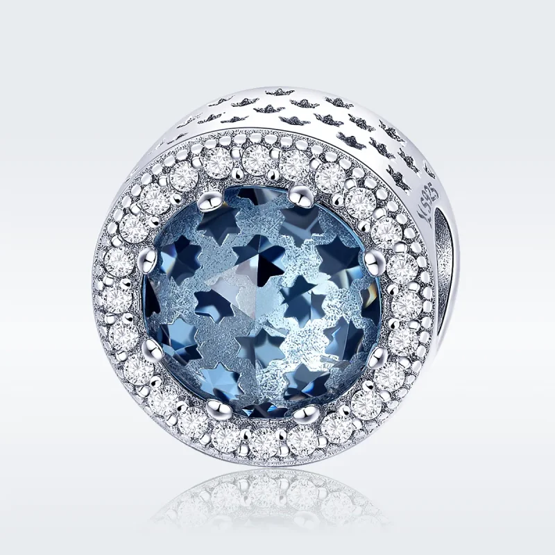 (imagine pentru) Pandora Style Charm de Argint cu Stele și Cer Înstelat - SCC730 - Vizualizare 3