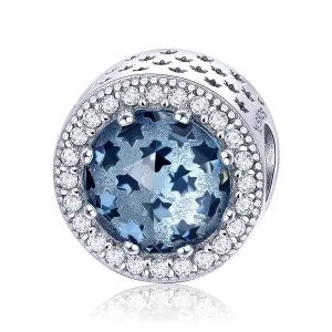 Pandora Style Charm de Argint cu Stele și Cer Înstelat - SCC730 (imagine pentru) Pandora Style Charm de Argint cu Stele și Cer Înstelat - SCC730