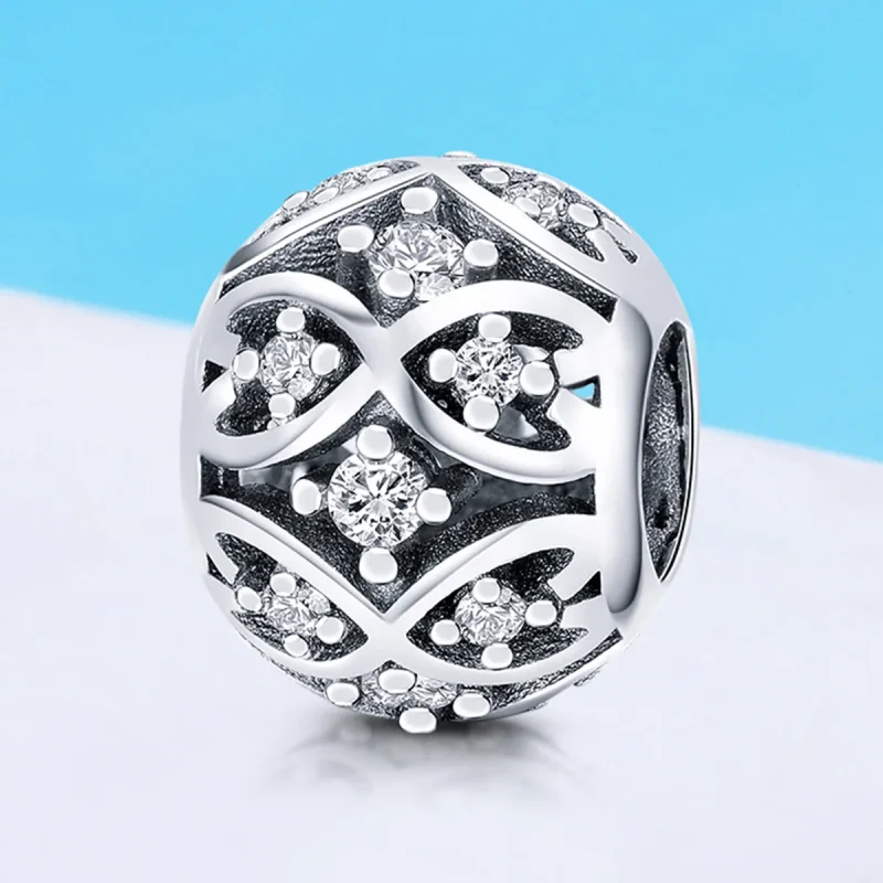 (imagine pentru) Pandora Style Argint Eleganță Charm - SCC732 - Vizualizare 4