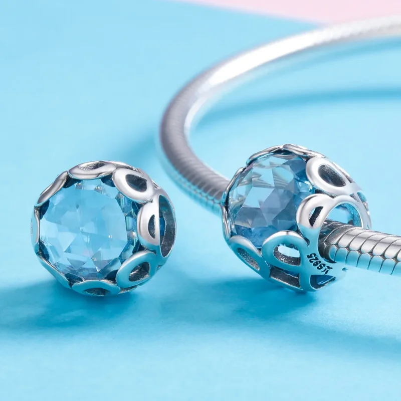 (imagine pentru) Pandora Style Charm de Argint Infinit - SCC755 - Vizualizare 4