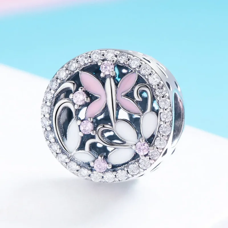 (imagine pentru) Pandora Style Charm cu Libelulă din Argint - SCC757 - Vizualizare 2