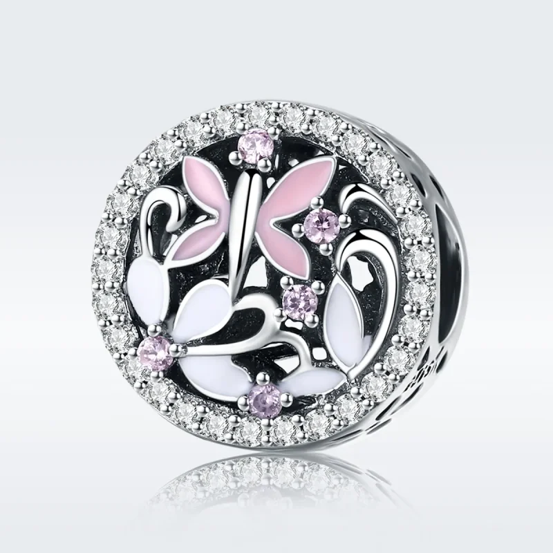 (imagine pentru) Pandora Style Charm cu Libelulă din Argint - SCC757 - Vizualizare 3