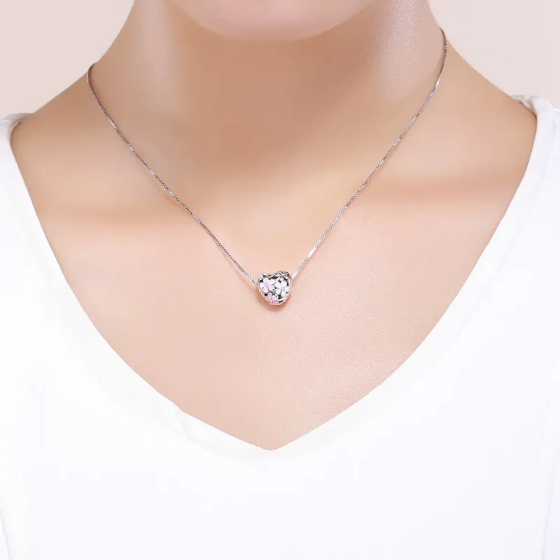 (imagine pentru) Pandora Style Charm de Argint cu Floare și Binecuvântare - SCC761 - Vizualizare 5
