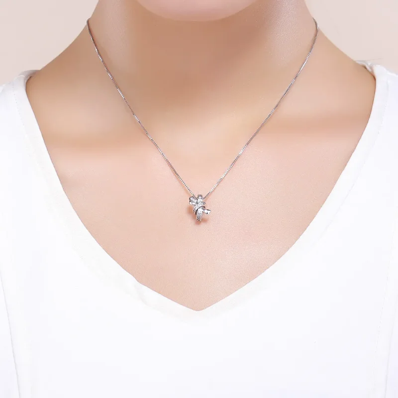 (imagine pentru) Pandora Style Arc de Argint Dulce Charm - SCC773 - Vizualizare 5