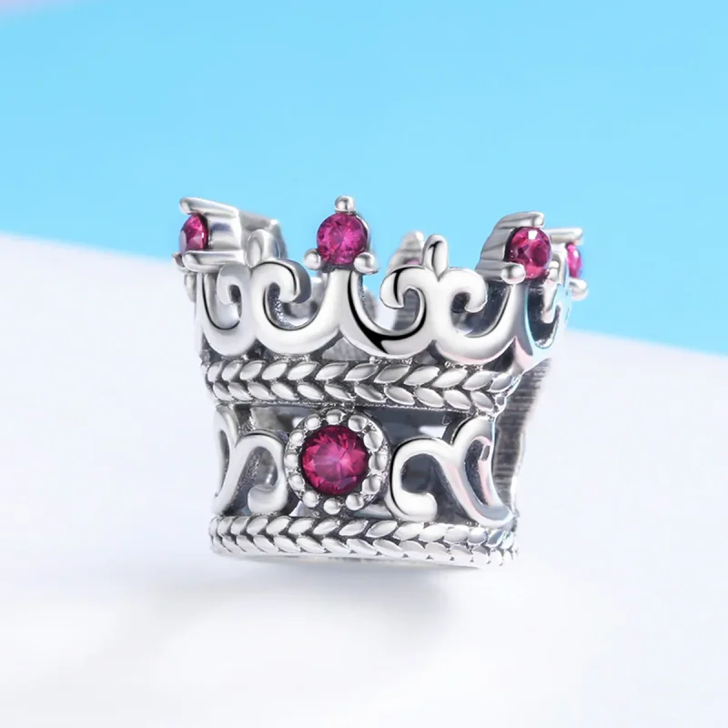 (imagine pentru) Pandora Style Charm cu Coroană Regală de Argint - SCC776 - Vizualizare 2