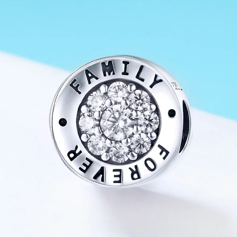 (imagine pentru) Pandora Style Charm din Argint Casă Pentru Totdeauna - SCC814 - Vizualizare 2