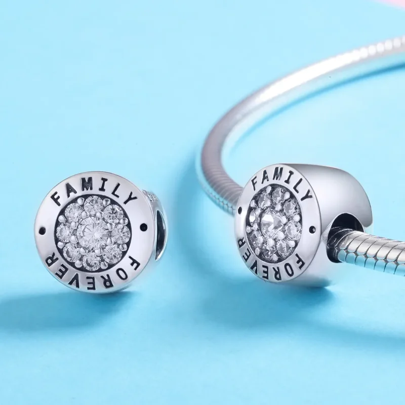 (imagine pentru) Pandora Style Charm din Argint Casă Pentru Totdeauna - SCC814 - Vizualizare 3
