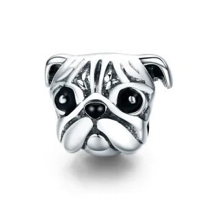 (imagine pentru) Pandora Style Charm de Argint cu Câine Shar-Pei - SCC834