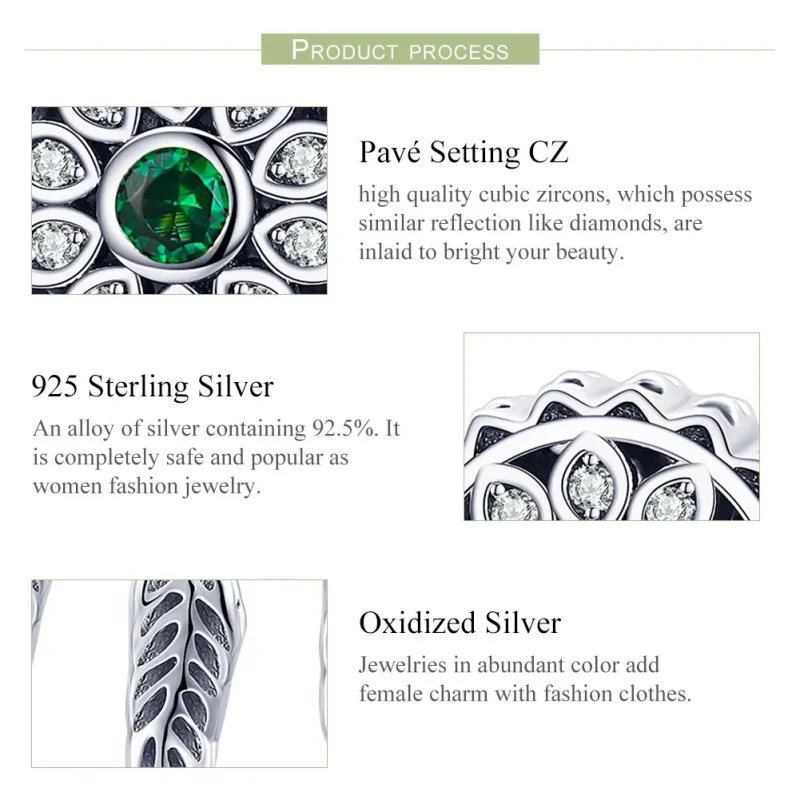 (imagine pentru) Pandora Style Prindere de Vis Argintie Charm - SCC893 - Vizualizare 7