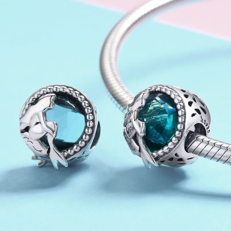 (imagine pentru) Pandora Style Sirenă de Argint Charm Lipsă - SCC894 - Vizualizare 3