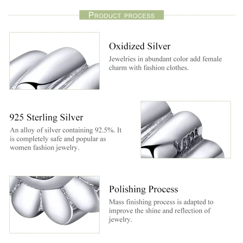 (imagine pentru) Pandora Style Charm de Argint cu Soare Zâmbitor - SCC901 - Vizualizare 7