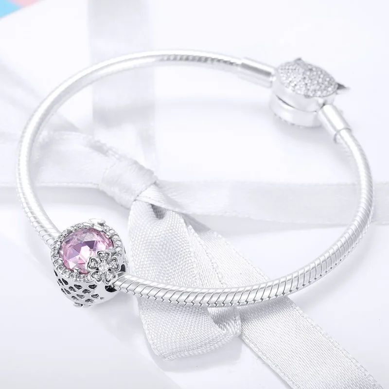 (imagine pentru) Pandora Style Charm de Argint cu Aroma Roz - SCC904 - Vizualizare 3