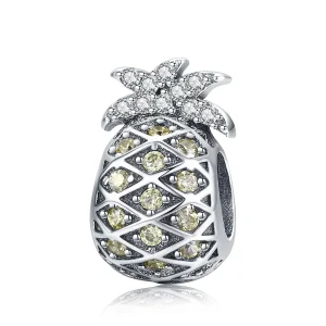 (imagine pentru) Pandora Style Charm de Vară cu Ananas din Argint - SCC936