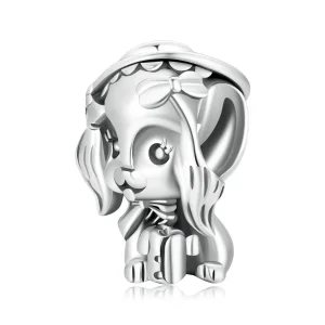 (imagine pentru) Stilul Pandora - Breloc în stil vestic cu câine Shih Tzu - SCC2042