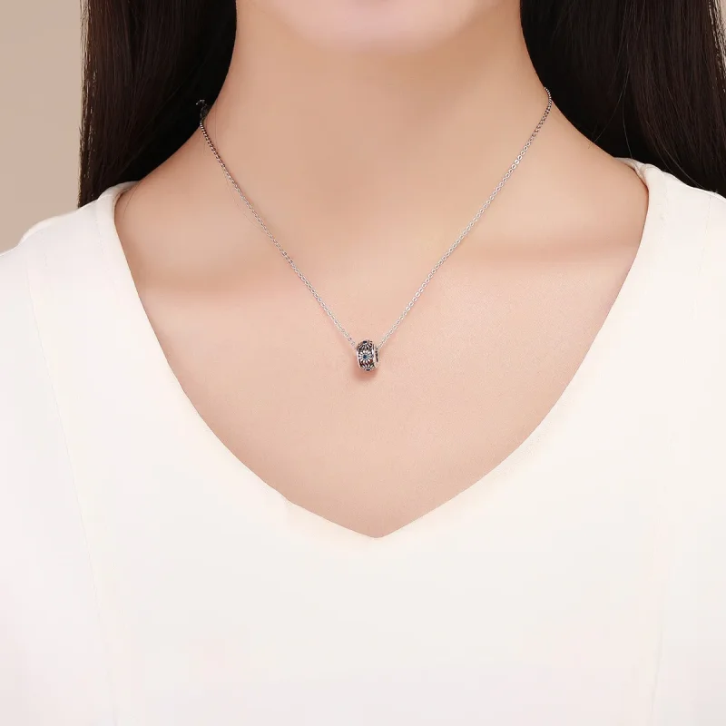 (imagine pentru) Talisman de tip distanțier Tip Pandora cu Margaretă din argint - SCC1118 - Vizualizare 4