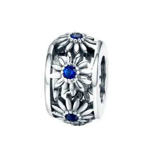 (imagine pentru) Talisman de tip distanțier Tip Pandora cu Margaretă din argint - SCC1118