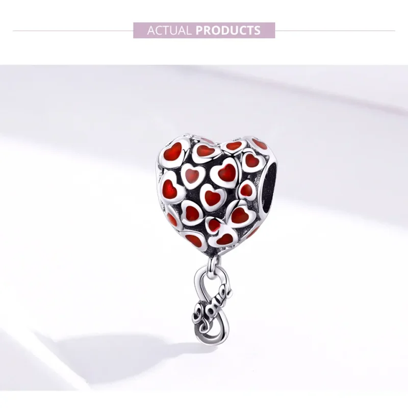 (imagine pentru) Talisman pandantiv Tip Pandora cu Endlesslovw din argint - SCC1180 - Vizualizare 2