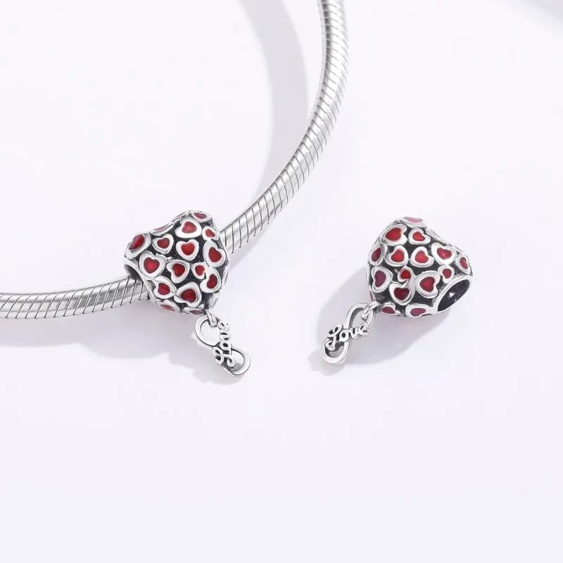 (imagine pentru) Talisman pandantiv Tip Pandora cu Endlesslovw din argint - SCC1180 - Vizualizare 3