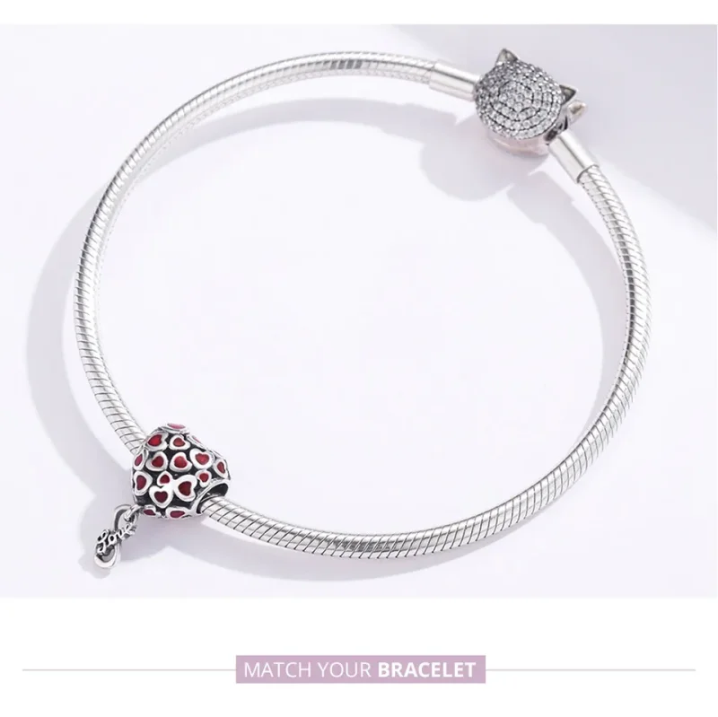 (imagine pentru) Talisman pandantiv Tip Pandora cu Endlesslovw din argint - SCC1180 - Vizualizare 4