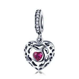 Talisman pandantiv Tip Pandora cu Fericire din argint - SCC1007 (imagine pentru) Talisman pandantiv Tip Pandora cu Fericire din argint - SCC1007