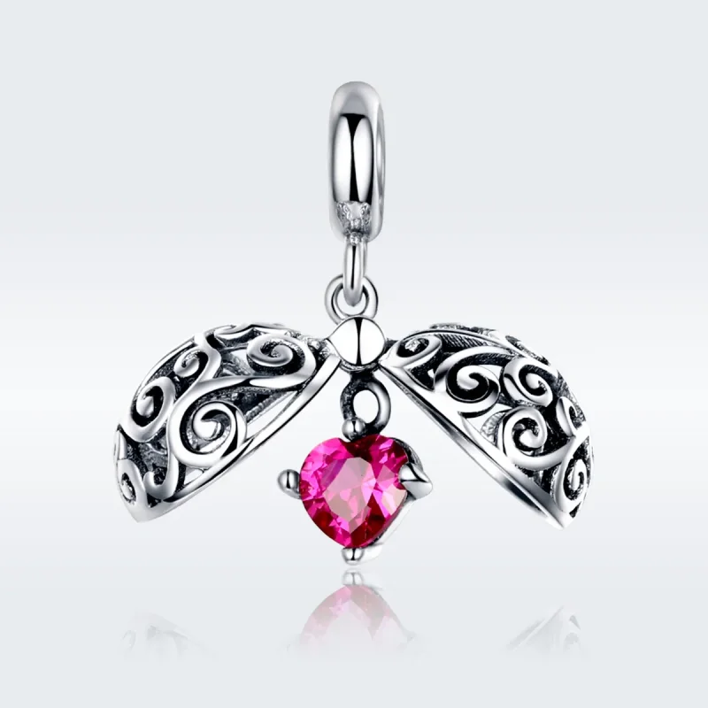 (imagine pentru) Talisman pandantiv Tip Pandora cu Fruct secret din argint - SCC1114 - Vizualizare 3