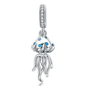 (imagine pentru) Talisman pandantiv Tip Pandora cu Meduze din argint - SCC1297