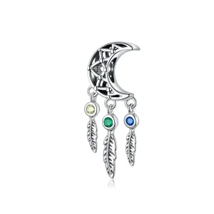 (imagine pentru) Talisman pandantiv Tip Pandora cu Prinzător de vise din argint - SCC1232