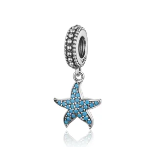 (imagine pentru) Talisman pandantiv Tip Pandora cu Stea de mare din argint - SCC1210