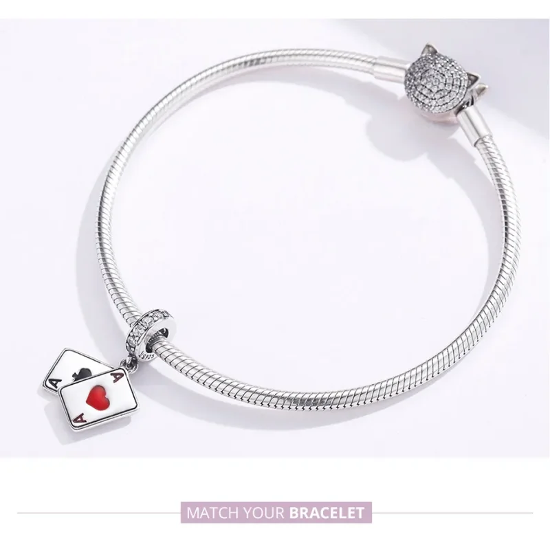 (imagine pentru) Talisman pandantiv Tip Pandora cu Timp de joc din argint - SCC1172 - Vizualizare 6
