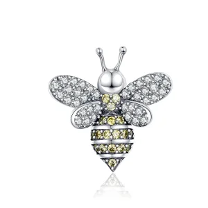 (imagine pentru) Talisman Tip Pandora Albine din argint - SCC1194
