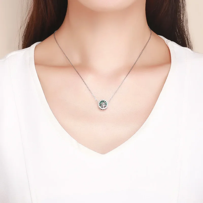 (imagine pentru) Talisman Tip Pandora Arborele vieții din argint - SCC1095 - Vizualizare 3