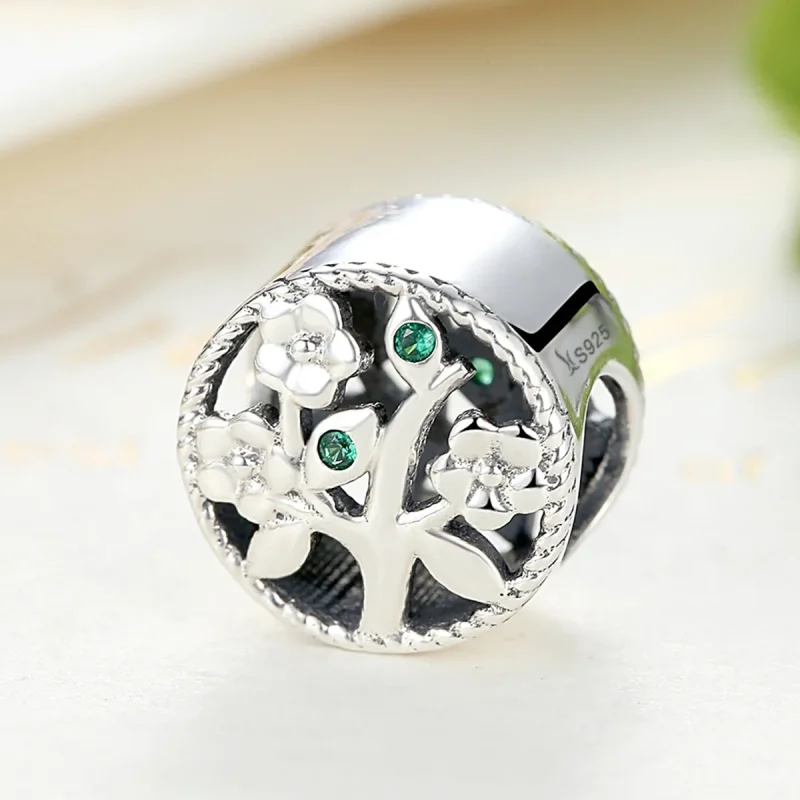 (imagine pentru) Talisman Tip Pandora Arborele vieții din argint - SCC115 - Vizualizare 3