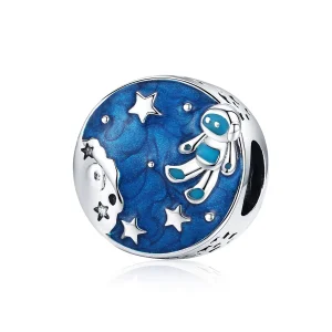 (imagine pentru) Talisman Tip Pandora Astronaut din argint - SCC1148