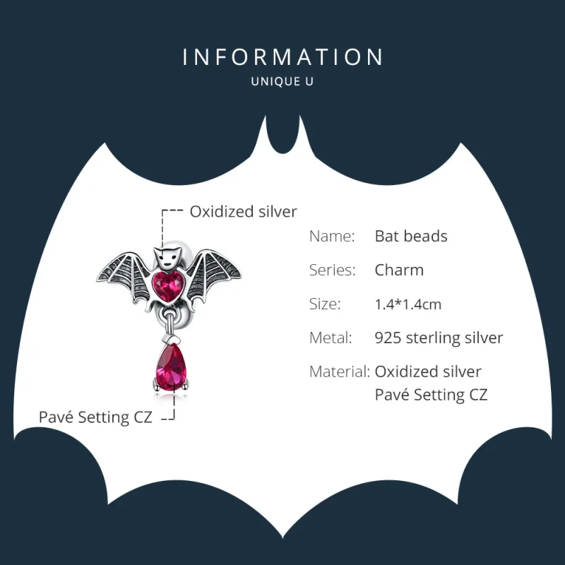 (imagine pentru) Talisman Tip Pandora Băţ din argint - SCC1779 - Vizualizare 6