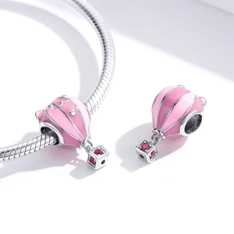 (imagine pentru) Talisman Tip Pandora Balonul animalelor din argint - SCC1378 - Vizualizare 2