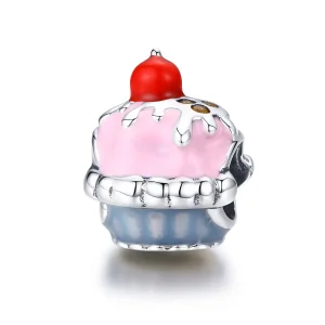 (imagine pentru) Talisman Tip Pandora Briose din argint - SCC1084