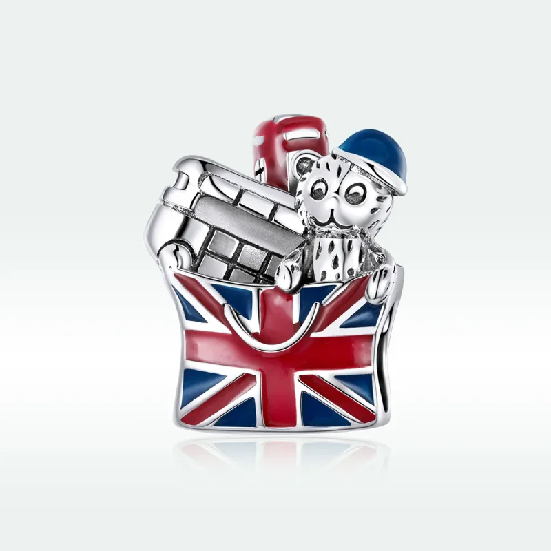 (imagine pentru) Talisman Tip Pandora Cadouri britanice din argint - SCC1740 - Vizualizare 5