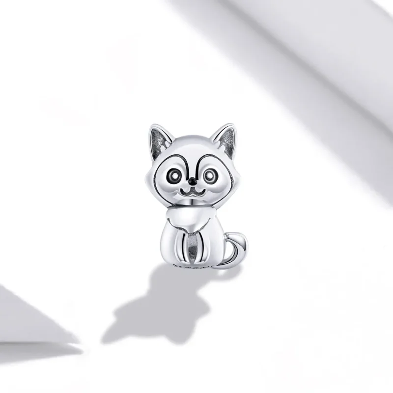 (imagine pentru) Talisman Tip Pandora Caine iubitor din argint - SCC1829 - Vizualizare 2