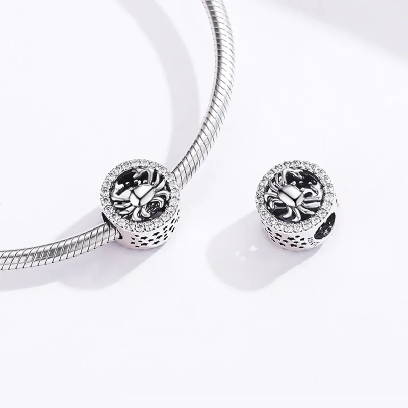 (imagine pentru) Talisman Tip Pandora Cancer din argint - SCC1213 - Vizualizare 4