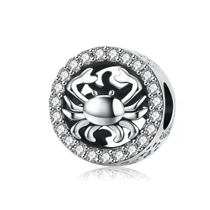(imagine pentru) Talisman Tip Pandora Cancer din argint - SCC1213
