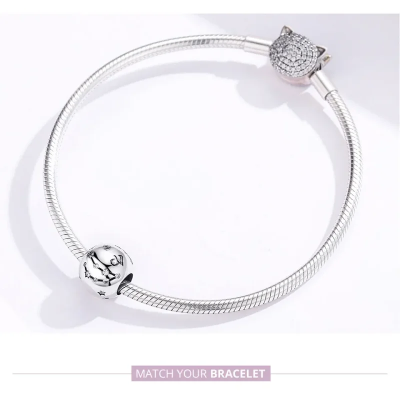 (imagine pentru) Talisman Tip Pandora Capricornul din argint - SCC1218-10 - Vizualizare 5