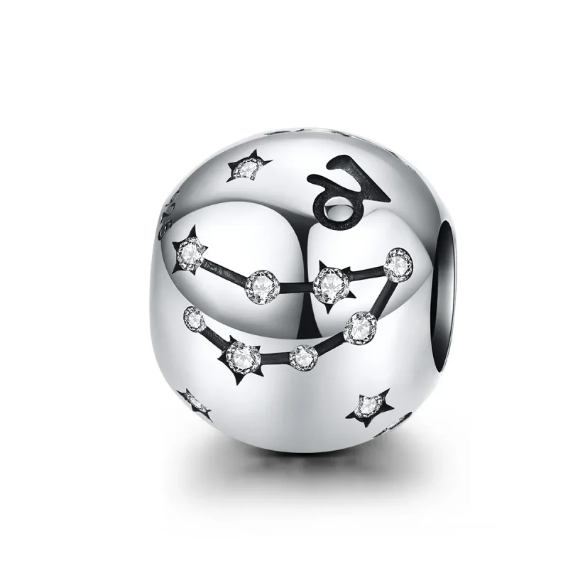 (imagine pentru) Talisman Tip Pandora Capricornul din argint - SCC1218-10