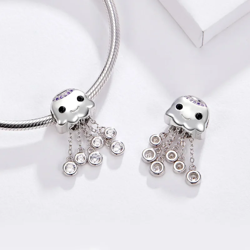 (imagine pentru) Talisman Tip Pandora Caracatiță din argint - BSC081 - Vizualizare 3