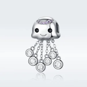 (imagine pentru) Talisman Tip Pandora Caracatiță din argint - BSC081