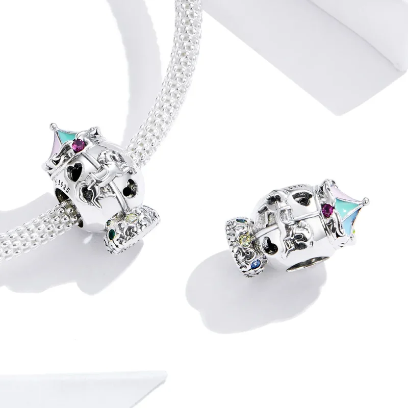 (imagine pentru) Talisman Tip Pandora Carusel din argint - SCC1499 - Vizualizare 2
