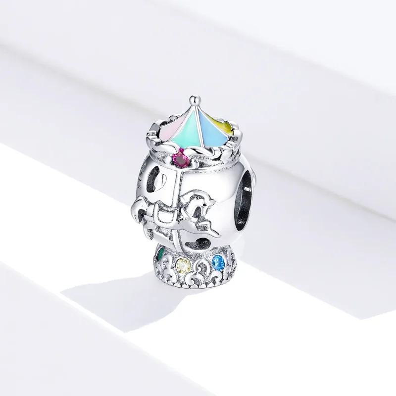 (imagine pentru) Talisman Tip Pandora Carusel din argint - SCC1499 - Vizualizare 3