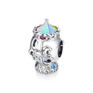 (imagine pentru) Talisman Tip Pandora Carusel din argint - SCC1499