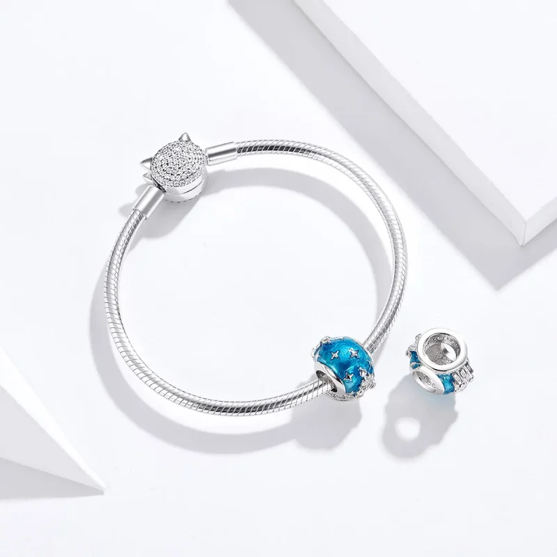 (imagine pentru) Talisman Tip Pandora Castelul de cristal din argint - SCC1225 - Vizualizare 3
