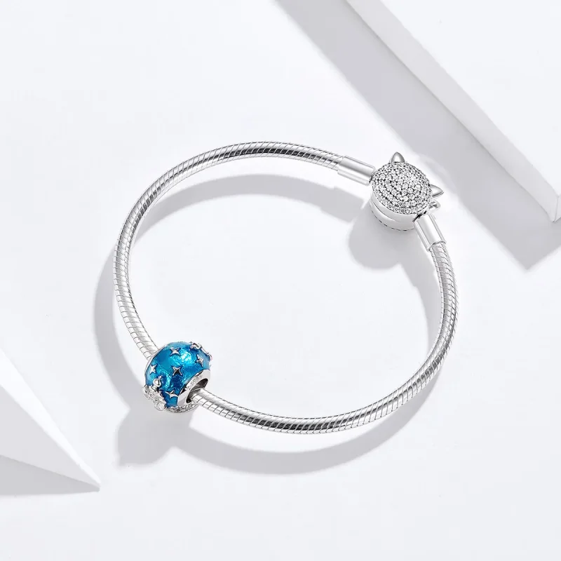 (imagine pentru) Talisman Tip Pandora Castelul de cristal din argint - SCC1225 - Vizualizare 4