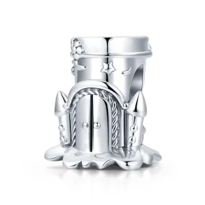 (imagine pentru) Talisman Tip Pandora Castelul Pădurii din argint - SCC1866